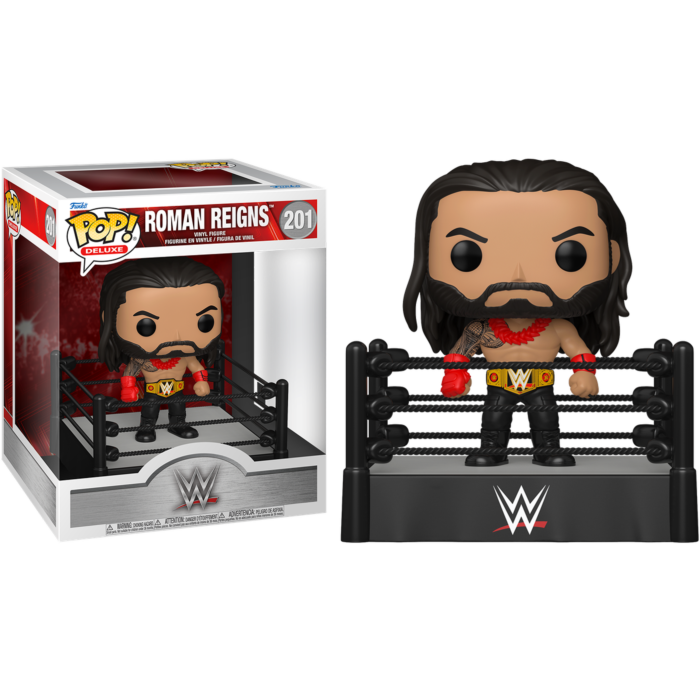 WWE - Roman Reigns in Ring Deluxe Pop! Vinyl Figure