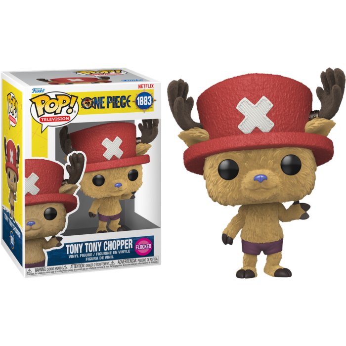 One Piece (2023) - Tony Tony Chopper Flocked Pop! Vinyl Figure