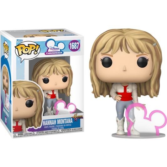 Hannah Montana - Hannah Montana with Disney Channel Logo Pop! Vinyl Figure