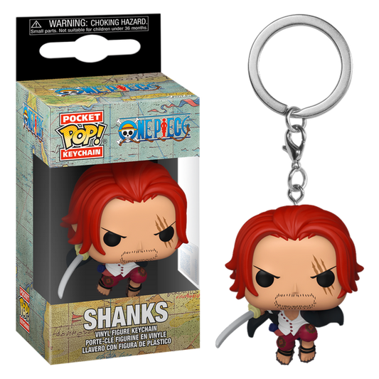 One Piece - Shanks Pocket Pop! Keychain