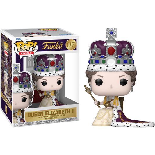 Royal Family - Queen Elizabeth II (Coronation) Pop! Premium