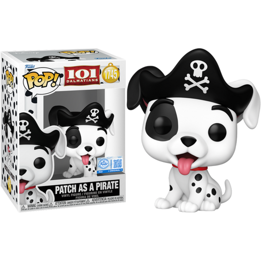 101 Dalmatians - Patch as a Pirate Pop! Vinyl Figure
