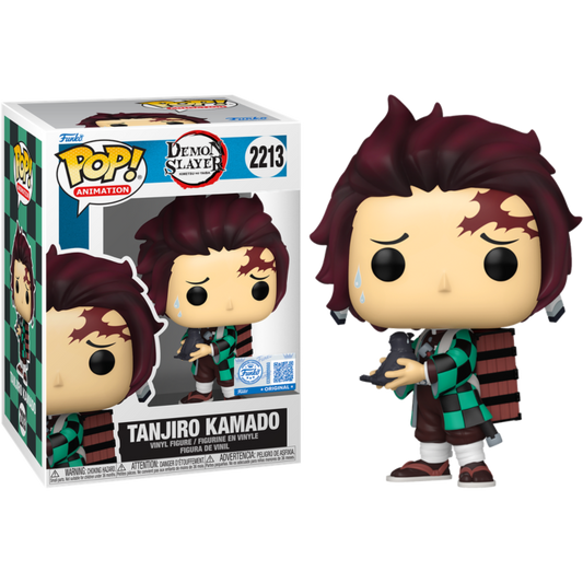 Demon Slayer - Tanjiro Kamado with Crow Pop! Vinyl Figure