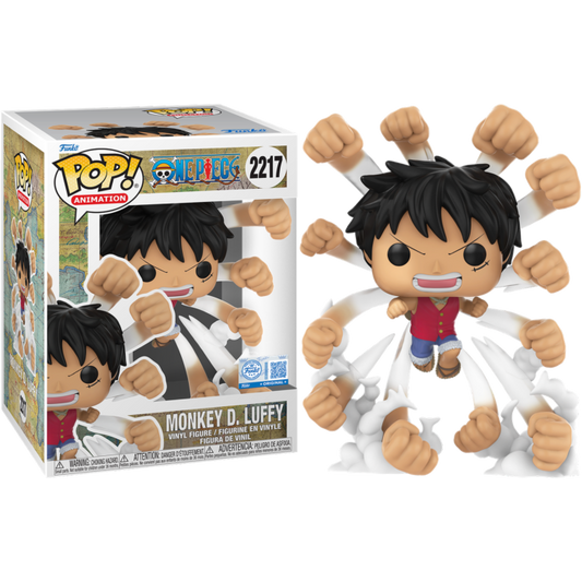 One Piece - Monkey D. Luffy (Gum Gum Gatling) Pop! Premium Vinyl Figure