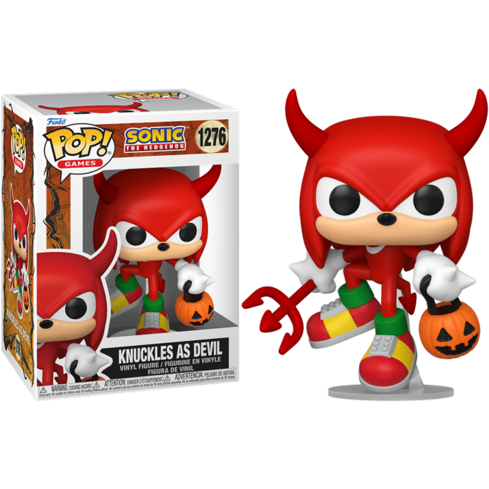 Sonic the Hedgehog - Knuckles as Devil (Halloween) Pop! Vinyl Figure