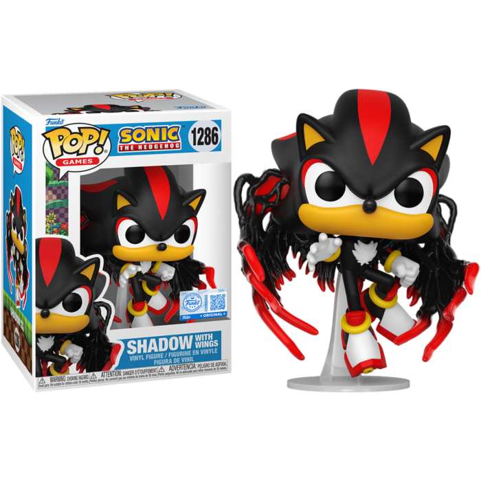 Sonic the Hedgehog - Shadow with Wings Pop! Vinyl Figure
