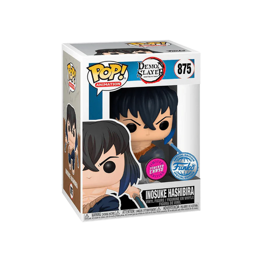 DEMON SLAYER - Pop N° 875 - Inosuke Hashibira Flocked Special Edition with chase