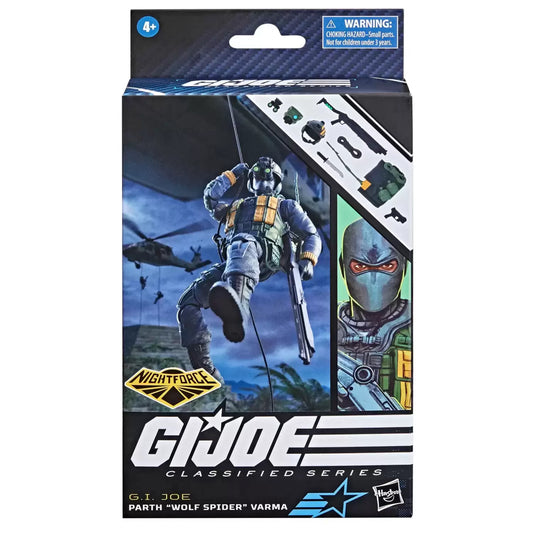 Hasbro G.I. Joe Classified Series - Night Force - Parth "Wolf Spider" Varma