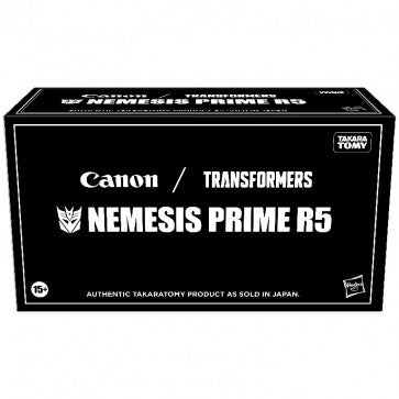 Transformers Takara Tomy x Canon: Nemesis Prime R5