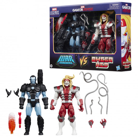 Marvel Legends Series Gamerverse Marvel's War Machine vs Marvel's Omega Red