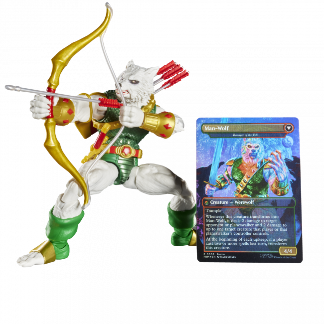 **Pre Order** Marvel Legends Series x Magic: The Gathering Man-Wolf