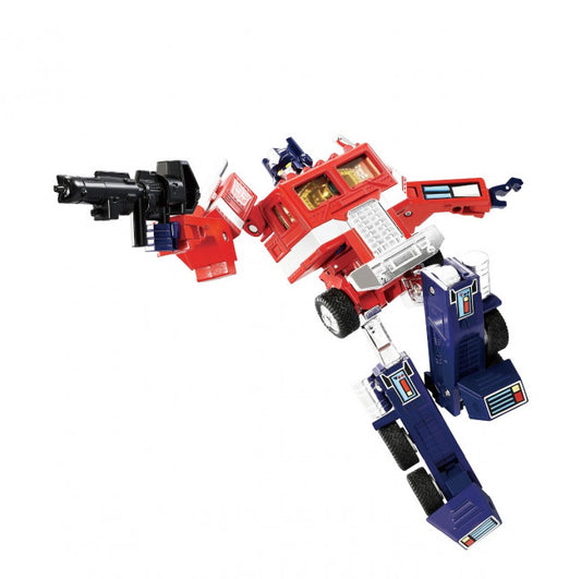 Transformers Takara Tomy: Masterpiece Series - Missing Link C-01 Optimus Prime With Trailer