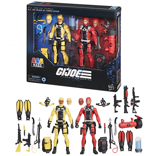 G.I. Joe Classified Series: #169 G.I. Joe Diver Vs. Cobra Diver