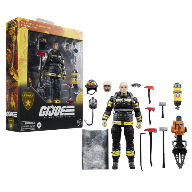 G.I. Joe Classified Series: Legacy Collection - Search & Rescue Firefighter