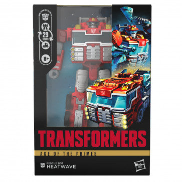 Transformers Age of the Primes Voyager Class: Rescue Bot Heatwave