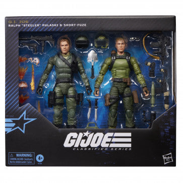 G.I. Joe Classified Series #181, Ralph “Steeler” Pulaski & Short-Fuze