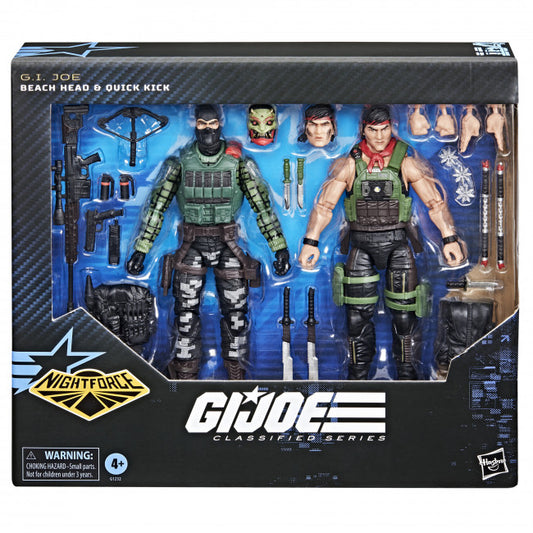 G.I. Joe Classified Series #164, Night Force Beach Head & Quick Kick