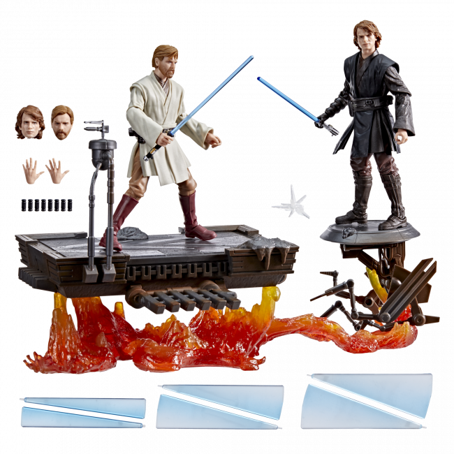Star Wars The Black Series Anakin Skywalker & Obi-Wan Kenobi