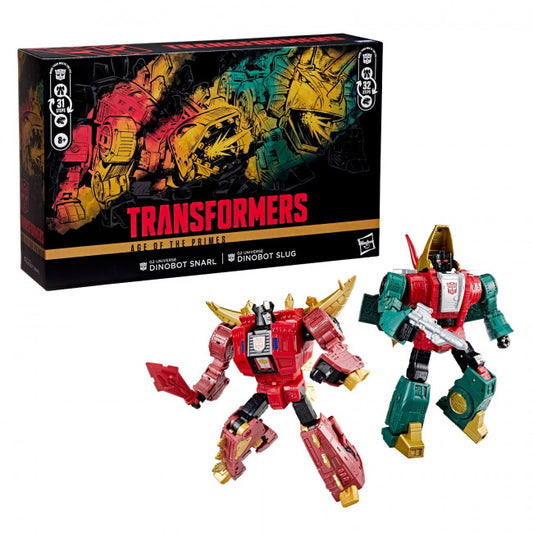 Transformers Age of the Primes G2 Universe Dinobot Slug & Dinobot Snarl Action Figure