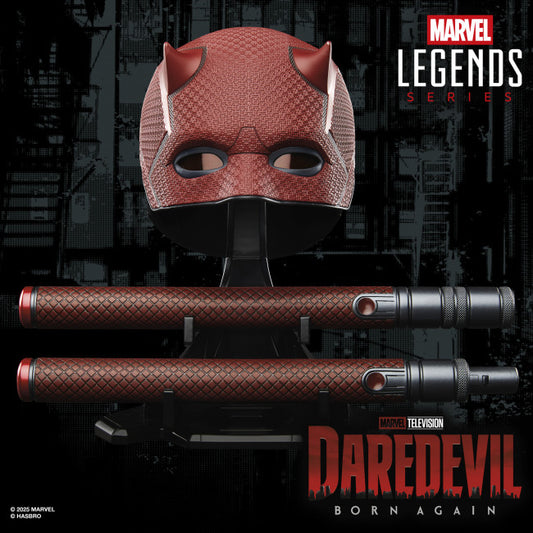 Marvel Legends Series Daredevil: Born Again Premium Roleplay Mask and Billy Club