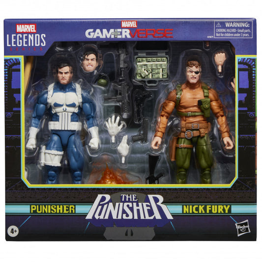 **Pre Order** Marvel Legends Series Gamerverse Punisher and Nick Fury