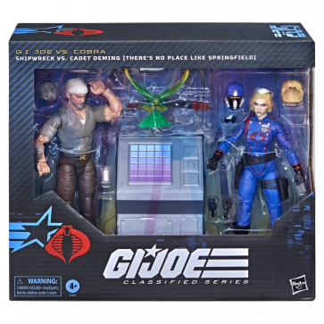 G.I. Joe Classified Series #205, Shipwreck Vs. Cadet Deming (There's No Place Like Springfield)