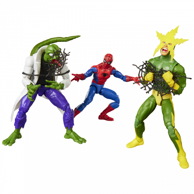 **Pre Order**Marvel Legends Series Spider-Man, Marvel's Lizard, & Marvel's Electro