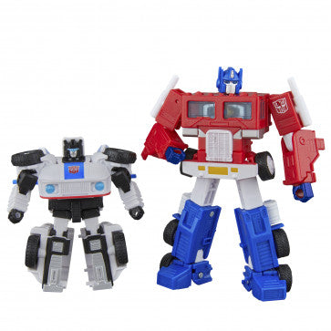 Transformers Optimus Prime & Autobot Jazz Cereal Box Set