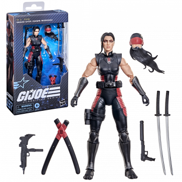 G.I. Joe Classified Series #197. Snake Eyes (Dawn Moreno) Action Figure