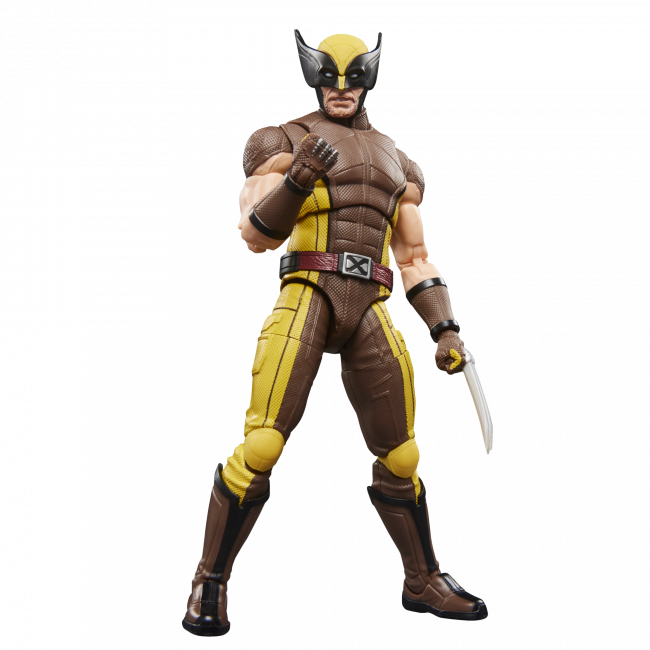 Marvel Legends Series Wolverine (Brown Suit), Movie 6" Action Figure