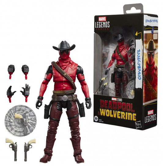 **Pre Order**Marvel Legends Series Cowboypool, Marvel Studios' Deadpool & Wolverine 6" Action Figure