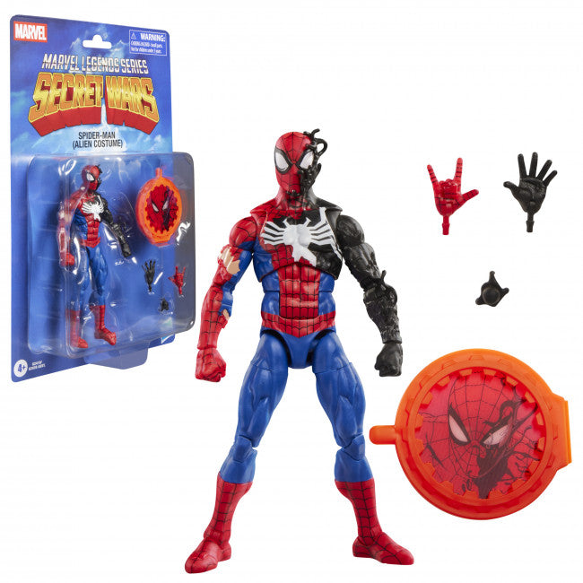 **Pre Order** Marvel Legends Series Secret Wars Spider-Man (Alien Costume)