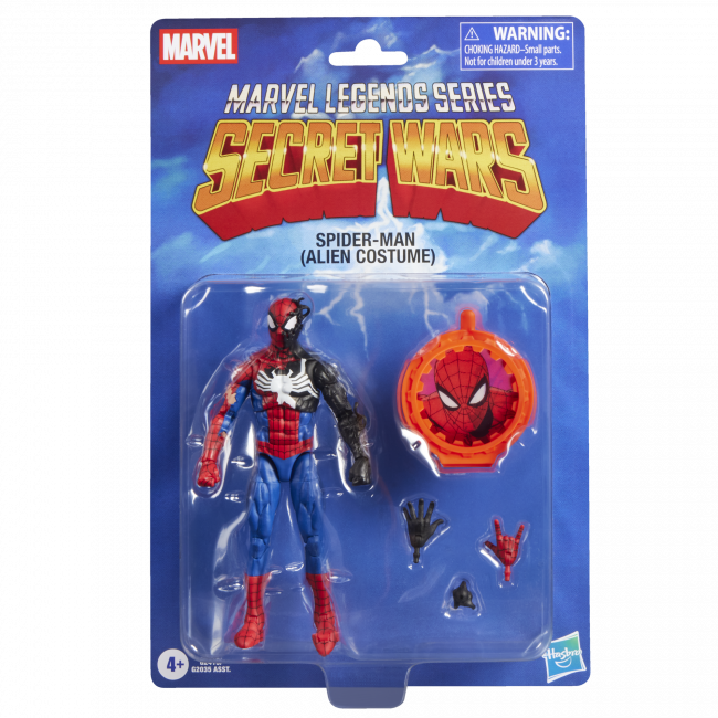 **Pre Order** Marvel Legends Series Secret Wars Spider-Man (Alien Costume)