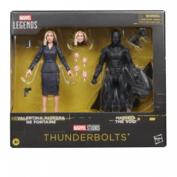 Marvel Legends Series Valentina Allegra de Fontaine and Marvel's The Void