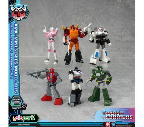 Transformers Generation 1 AMK Mini Series Model Kit Wave 2 - Assorted (Blind Box)