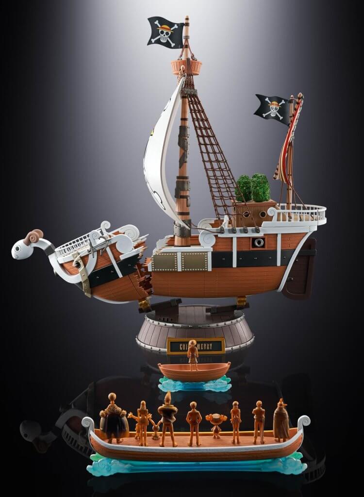 CHOGOKIN Going Merry One Piece Animation 25th Anniversary Memorial Edition