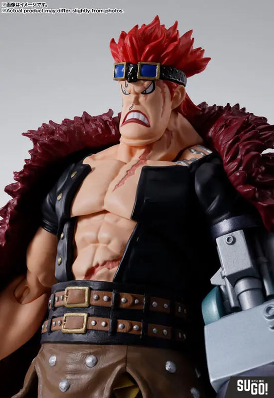 BANDAI Spirits S.H.Figuarts Eustass Kid Raid on Onigashima ‘ONE PIECE’ Action Figure