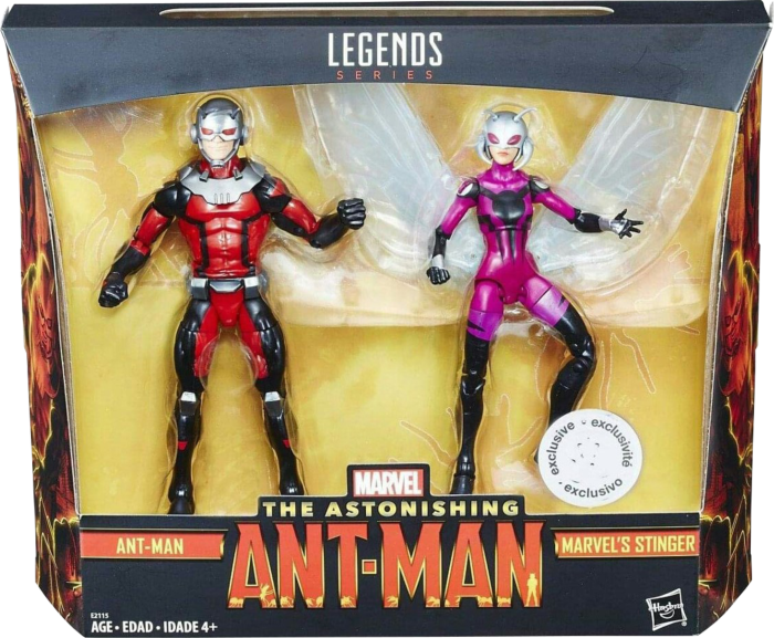 Ant-Man - Ant-Man & Stinger Marvel Legends 6” Action Figures 2-Pack