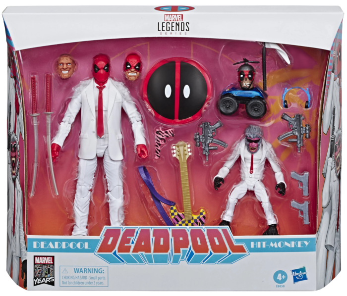 Deadpool - Deadpool & Hit-Monkey Marvel Legends 6” Action Figure 2-Pack