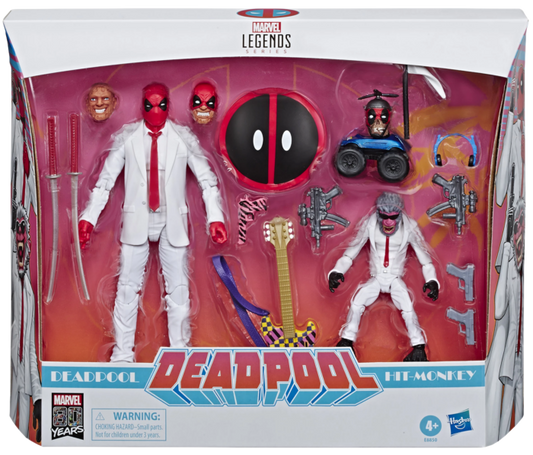 Deadpool - Deadpool & Hit-Monkey Marvel Legends 6” Action Figure 2-Pack