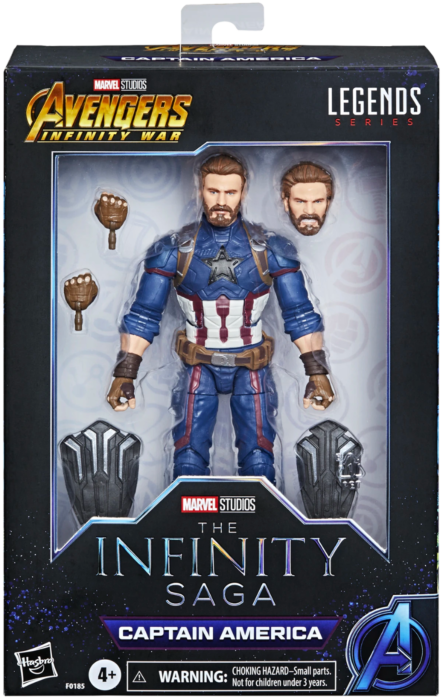 Avengers 3: Infinity War - Captain America Infinity Saga Marvel Legends 6” Action Figure