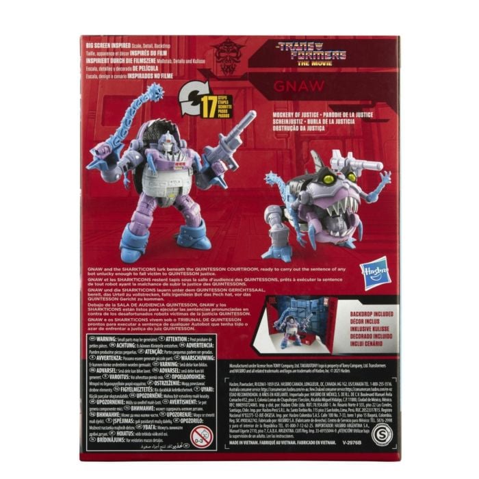 Transformers: The Movie (1986) - Sharkticon Gnaw Studio Series Deluxe Class 4.5” Action Figure