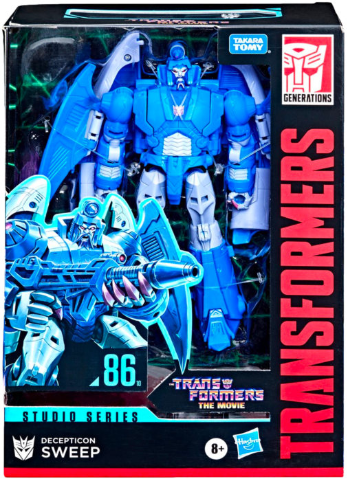 The Transformers: The Movie (1986) - Decepticon Sweep Studio Series Voyager Class 6.5” Action Figure