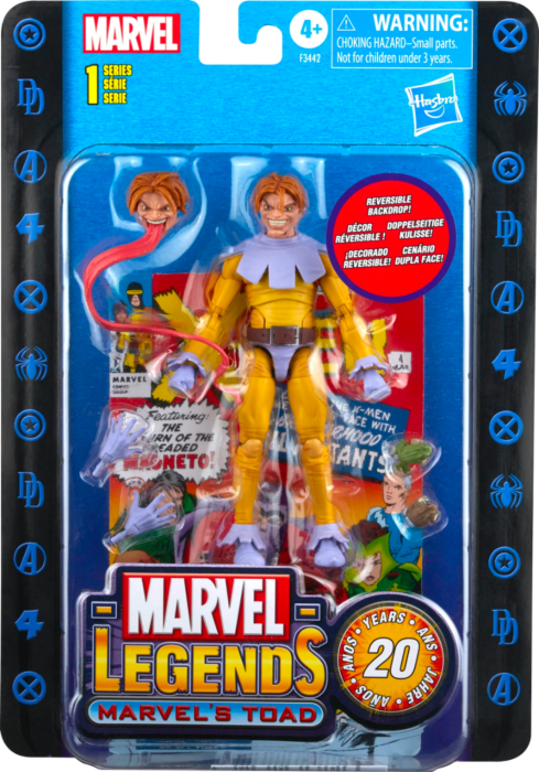 X-Men - Toad Marvel Legends 20th Anniversary 6” Scale Action Figure (Series 1)