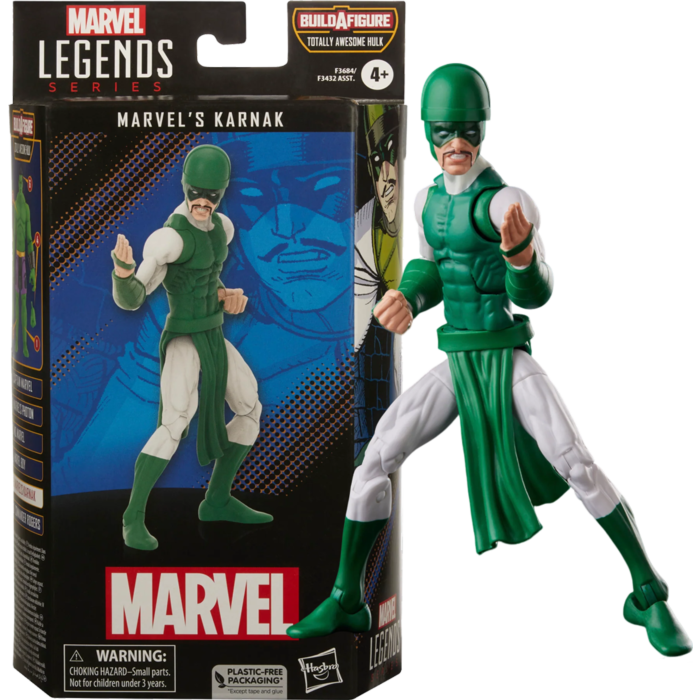 The Inhumans - Karnak Marvel Legends 6" Scale Action Figure (Totally Awesome Hulk Build-A-Figure)