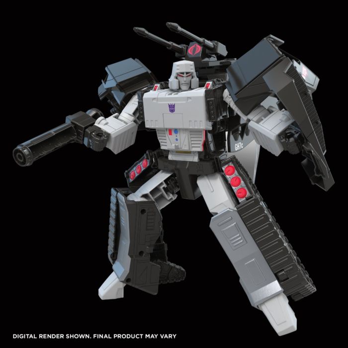 Transformers x G.I. Joe - Megatron H.I.S.S. Tank & Baroness Collaborative Mash-Up 10.5” Action Figure 2-Pack