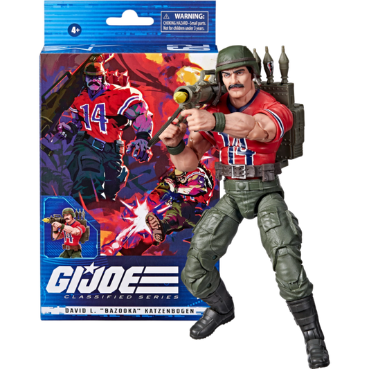 G.I. Joe - David L. "Bazooka" Katzenbogen Classified Series 6" Scale Action Figure