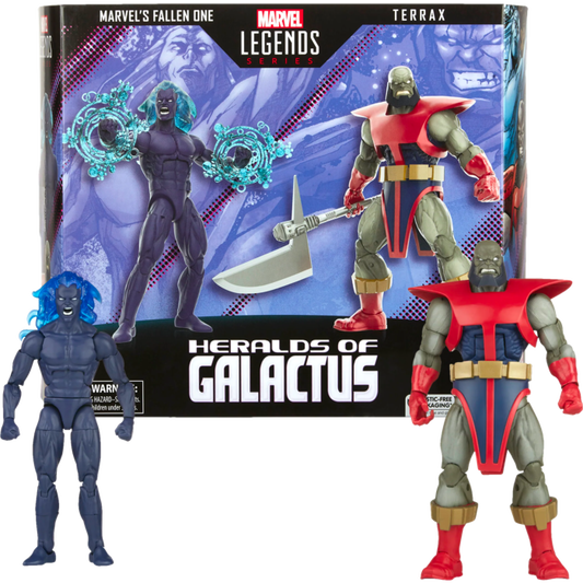 Marvel - Heralds of Galactus Fallen One & Terrax Marvel Legends 6" Scale Action Figure 2-Pack