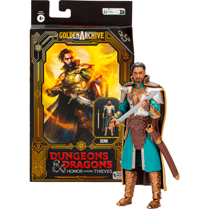 Dungeons & Dragons: Honor Among Thieves (2023) - Xenk Golden Archive 6" Scale Action Figure