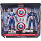 The Falcon and the Winter Soldier - Captain America: Sam Wilson & Steve Rogers Marvel Legends 6” Scale Action Figure 2-Pack